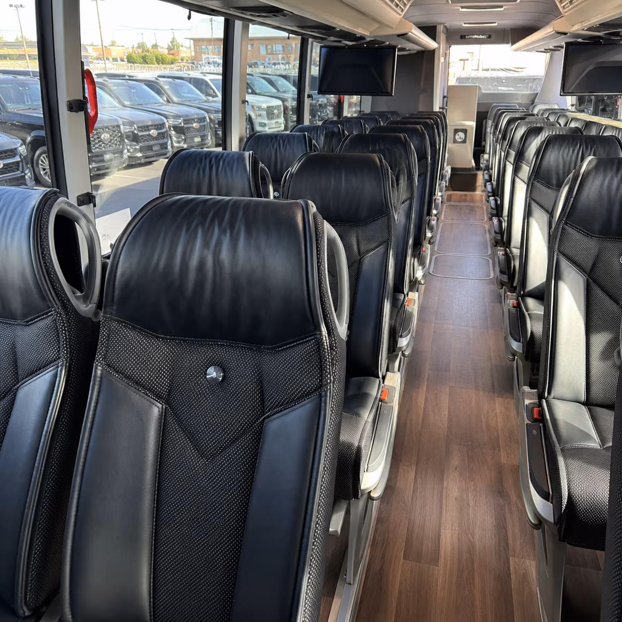 trenton religious group transportation onboard seating