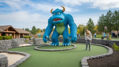 monster mini golf