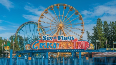 six flags great trip