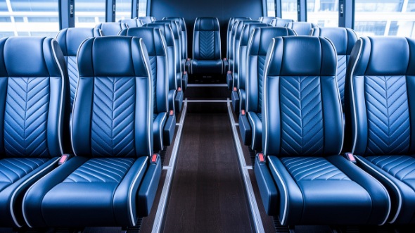 trenton 15 passenger minibus inside