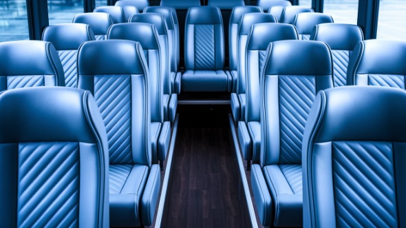 trenton 20 passenger minibus interior