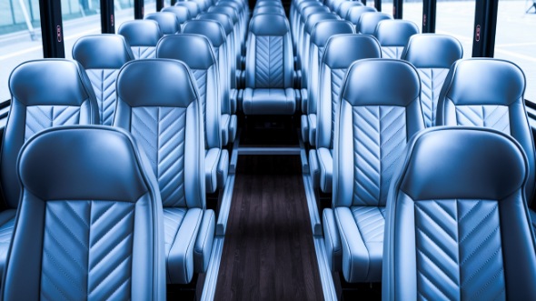 trenton 30 passenger minibus inside