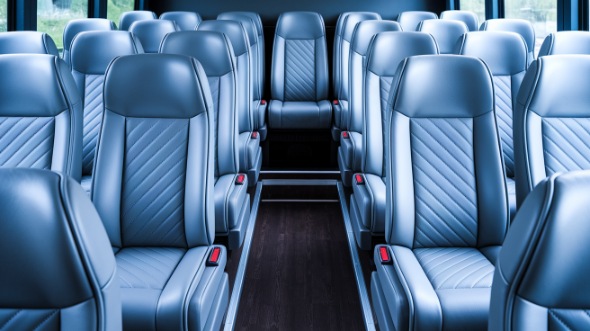 trenton 35 passenger minibus inside