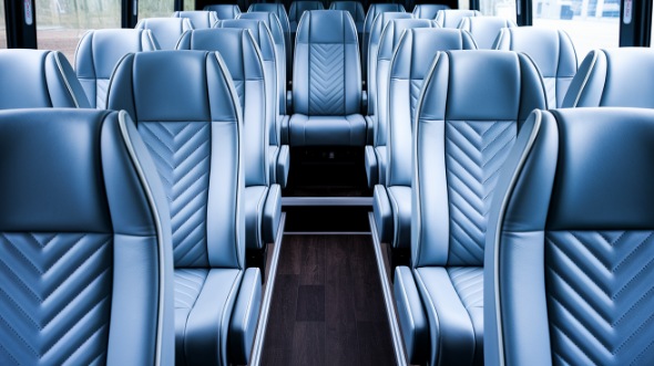 trenton 35 passenger minibus interior