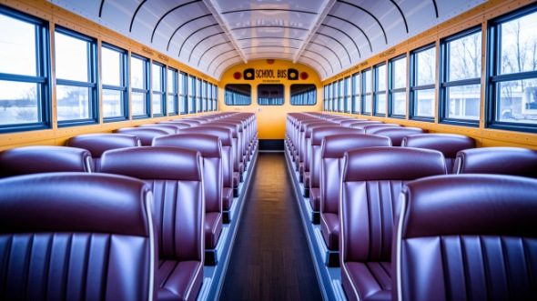 trenton school bus rental inside