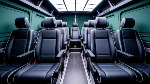trenton sprinter van with driver interior
